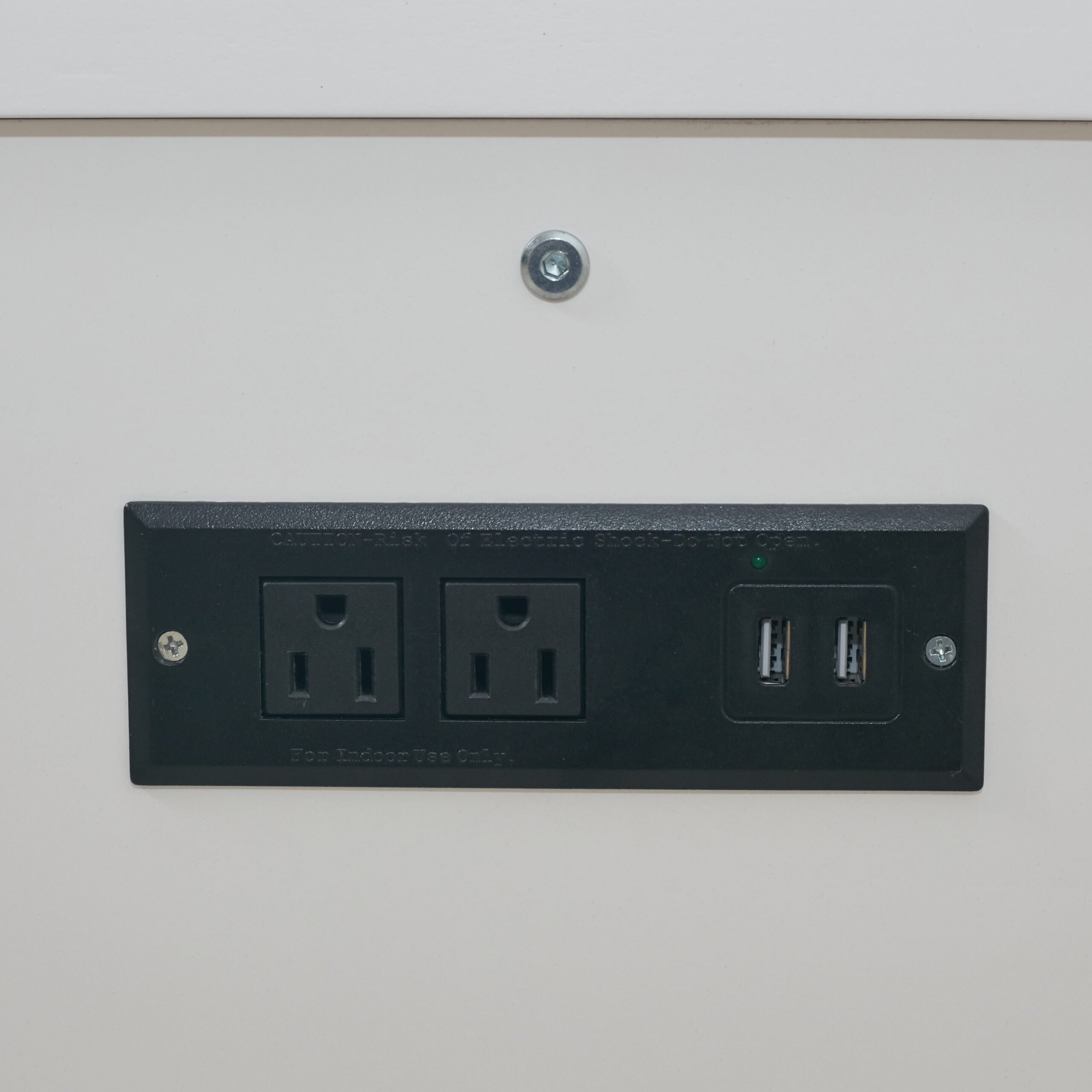 USB Ports on the Cottage Cabinet Bed