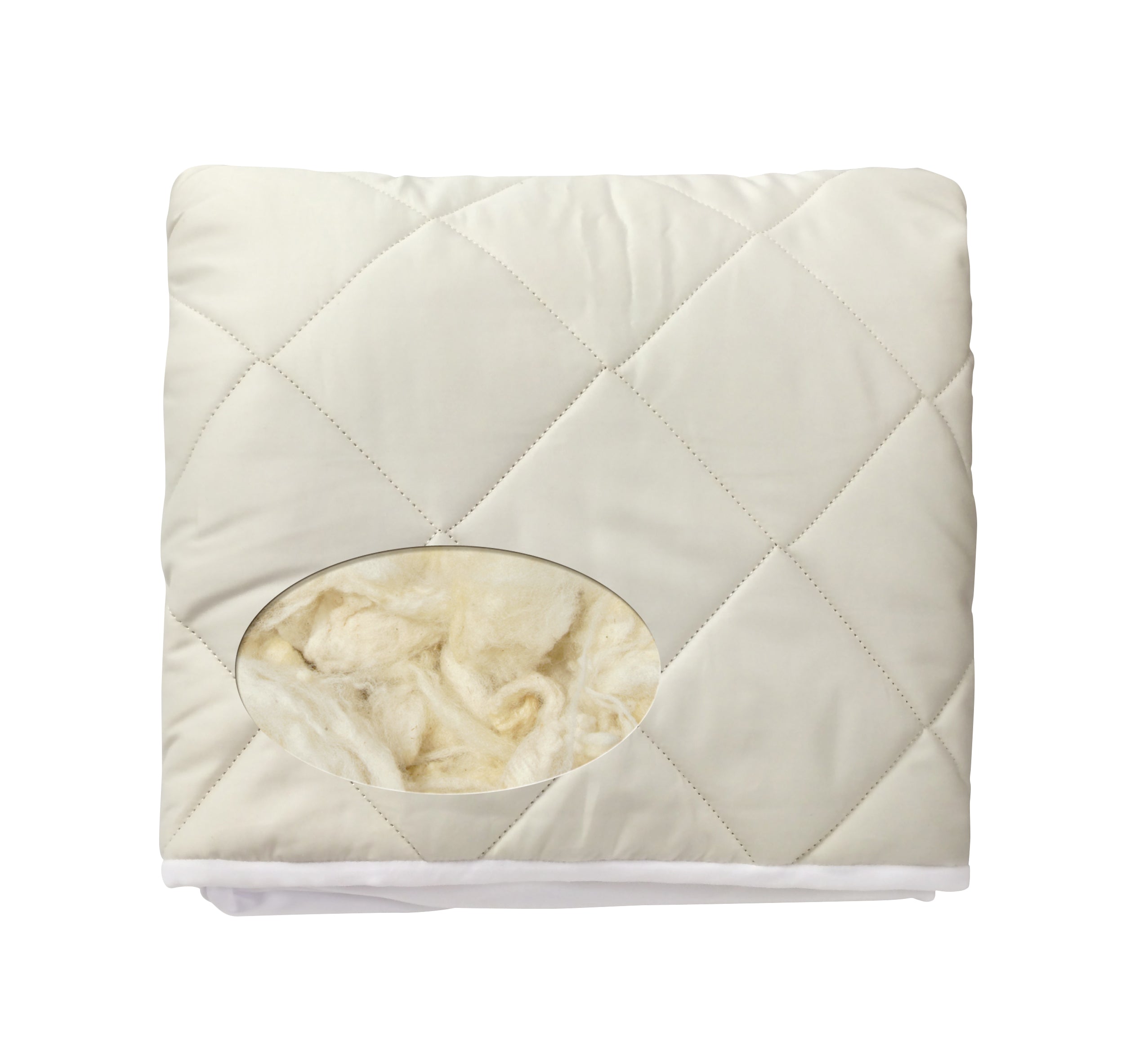 Natura Washable Wool Fitted Mattress Protector