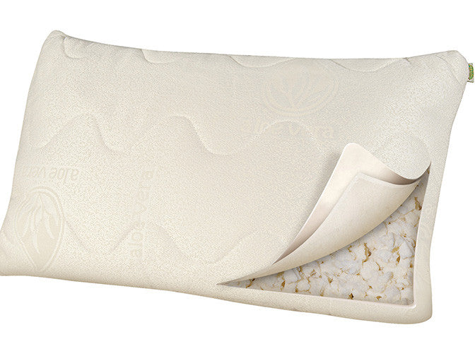Natura Aloe Dream Mate Latex Pillow - Luxurious Beds and Linens